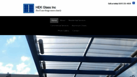 What Hekglass.net website looked like in 2022 (1 year ago)