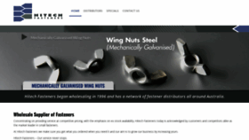 What Hitechfasteners.com.au website looked like in 2022 (1 year ago)