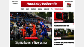 What Hanackyvecernik.cz website looked like in 2022 (1 year ago)