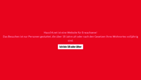 What Haus54.net website looked like in 2022 (1 year ago)