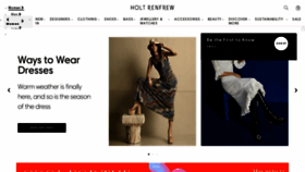 What Holtrenfrew.com website looked like in 2022 (1 year ago)