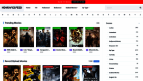 What Hdmoviesfeed.me website looked like in 2022 (1 year ago)
