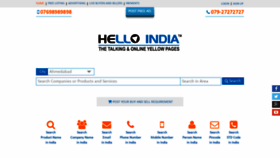 What Helloindia.co website looked like in 2022 (1 year ago)