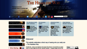 What Headless.org website looked like in 2022 (1 year ago)