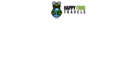 What Happyfrogtravels.com website looked like in 2022 (1 year ago)