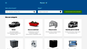 What Huren.nl website looked like in 2022 (3 years ago)