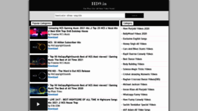 What Hd9.mobi website looked like in 2022 (1 year ago)