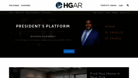 What Hgar.com website looked like in 2022 (1 year ago)
