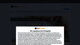 What Heimgourmet.com website looked like in 2022 (1 year ago)