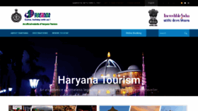 What Haryanatourism.gov.in website looked like in 2022 (1 year ago)