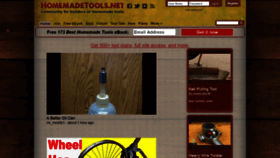 What Homemadetools.net website looked like in 2022 (3 years ago)