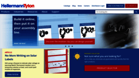 What Hellermanntyton.us website looked like in 2022 (1 year ago)