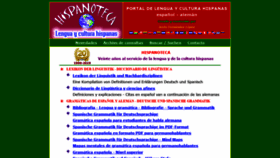What Hispanoteca.eu website looked like in 2022 (1 year ago)