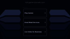 What Hot-game-tutorials.com website looked like in 2022 (1 year ago)