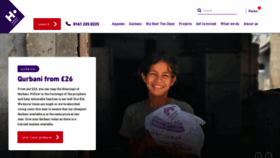 What Humanappeal.org.uk website looked like in 2022 (1 year ago)