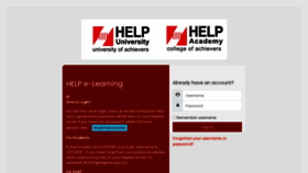 What Hlms.help.edu.my website looked like in 2022 (1 year ago)