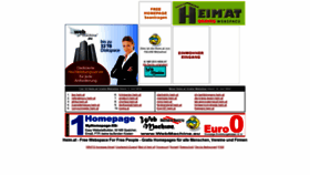 What Heimat.eu website looked like in 2022 (1 year ago)