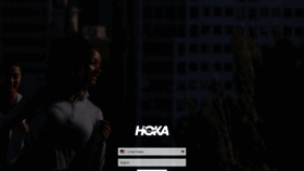 What Hoka.com website looked like in 2022 (1 year ago)