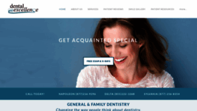 What Happy-dentistry.com website looked like in 2022 (1 year ago)