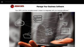 What Hogandata.com website looked like in 2022 (3 years ago)