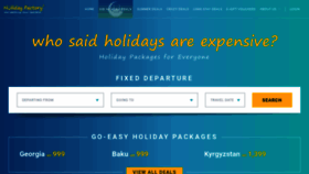 What Holiday-factory.com website looked like in 2022 (1 year ago)
