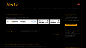 What Hertz-tahiti.com website looked like in 2022 (1 year ago)