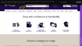 What Handles4u.co.uk website looked like in 2022 (1 year ago)
