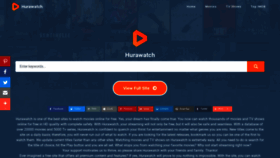 What Hurawatch.be website looked like in 2022 (1 year ago)