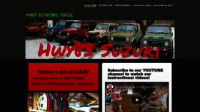 What Hwy83suzukisalvage.com website looked like in 2022 (1 year ago)
