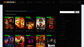 What Hdmovie2.org website looked like in 2022 (1 year ago)