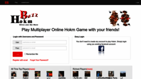 What Hokmbuzz.com website looked like in 2022 (1 year ago)