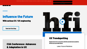 What Humanfactors.com website looked like in 2022 (1 year ago)