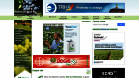 What Horticultorul.ro website looked like in 2022 (1 year ago)