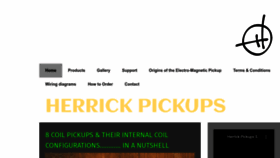 What Herrickpickups.com website looked like in 2022 (1 year ago)