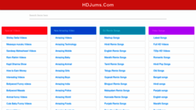 What Hdjum.com website looked like in 2022 (1 year ago)