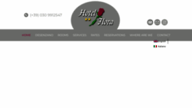 What Hotelflora.org website looked like in 2022 (1 year ago)