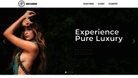 What Hairlingerie.com website looked like in 2022 (1 year ago)