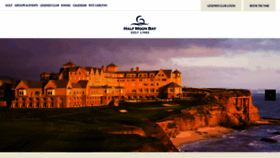 What Halfmoonbaygolf.com website looked like in 2022 (1 year ago)