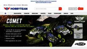 What Hobbyteam.net website looked like in 2022 (1 year ago)