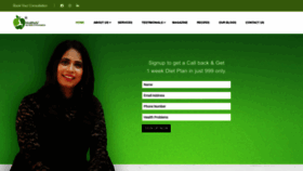 What Healthyfy.com website looked like in 2022 (3 years ago)