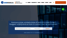 What Huurbieding.nl website looked like in 2022 (1 year ago)
