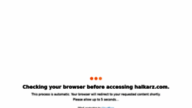What Halkarz.com website looked like in 2022 (1 year ago)