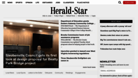 What Heraldstaronline.com website looked like in 2022 (1 year ago)