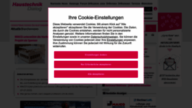 What Heizungsdialog.de website looked like in 2022 (1 year ago)