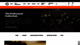 What H-d.com website looked like in 2022 (1 year ago)