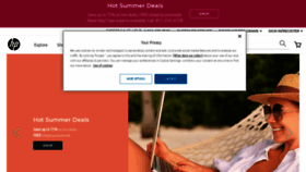 What Hpshopping.com website looked like in 2022 (2 years ago)