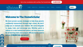 What Homehighschoolhelp.com website looked like in 2022 (1 year ago)