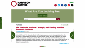 What Harrisonbarnes.com website looked like in 2022 (1 year ago)
