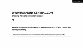 What Harmony-central.com website looked like in 2022 (1 year ago)