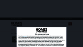 What Homesandantiques.com website looked like in 2022 (1 year ago)